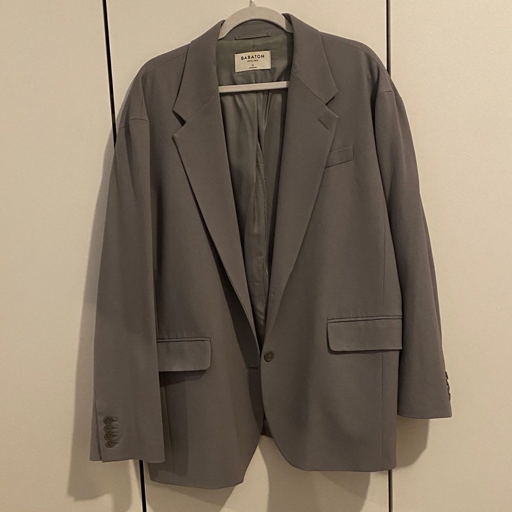 Aritzia Babaton Gray Vogue Blazer